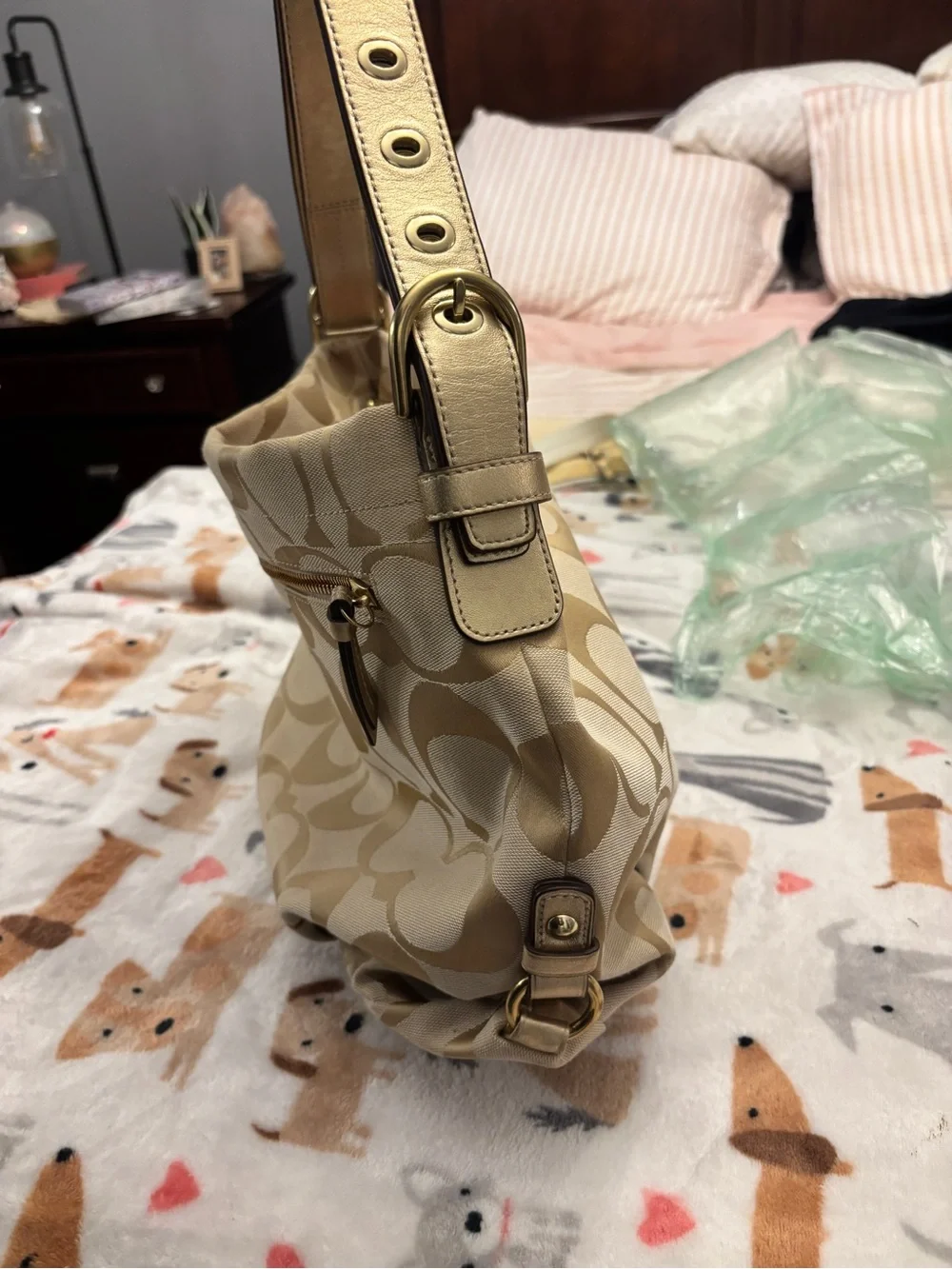 Vintage Coach Soho Signature Duffle